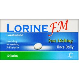 Lorine-Fm 10 mg Tablet 10pcs
