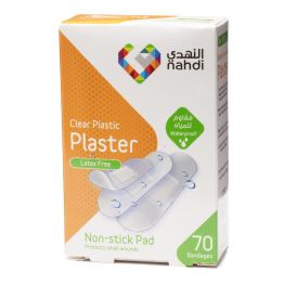 Nahdi Clear Plastic Plaster (85325) 70 bandages